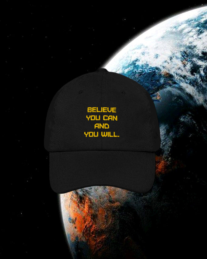 BELIEVE CAP YELLOW